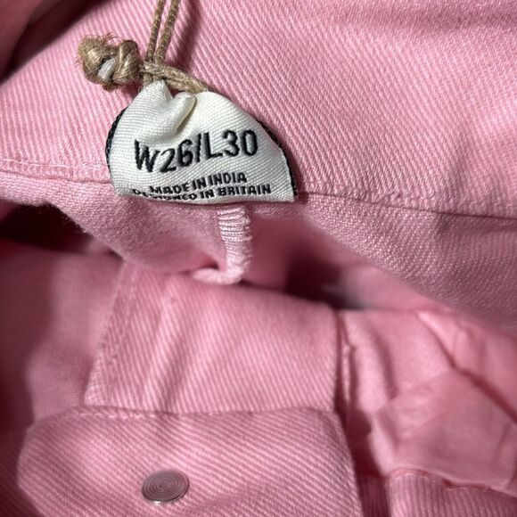 Lucy & yak women’s 26/4 addison cotton tapered twill trousers - Picture 6 of 7